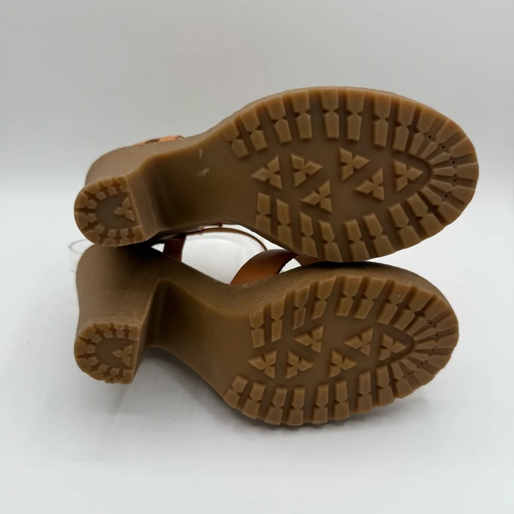 Chinese Laundry Elegant Tan Strappy Heels Size 6 - Picture 10 of 10